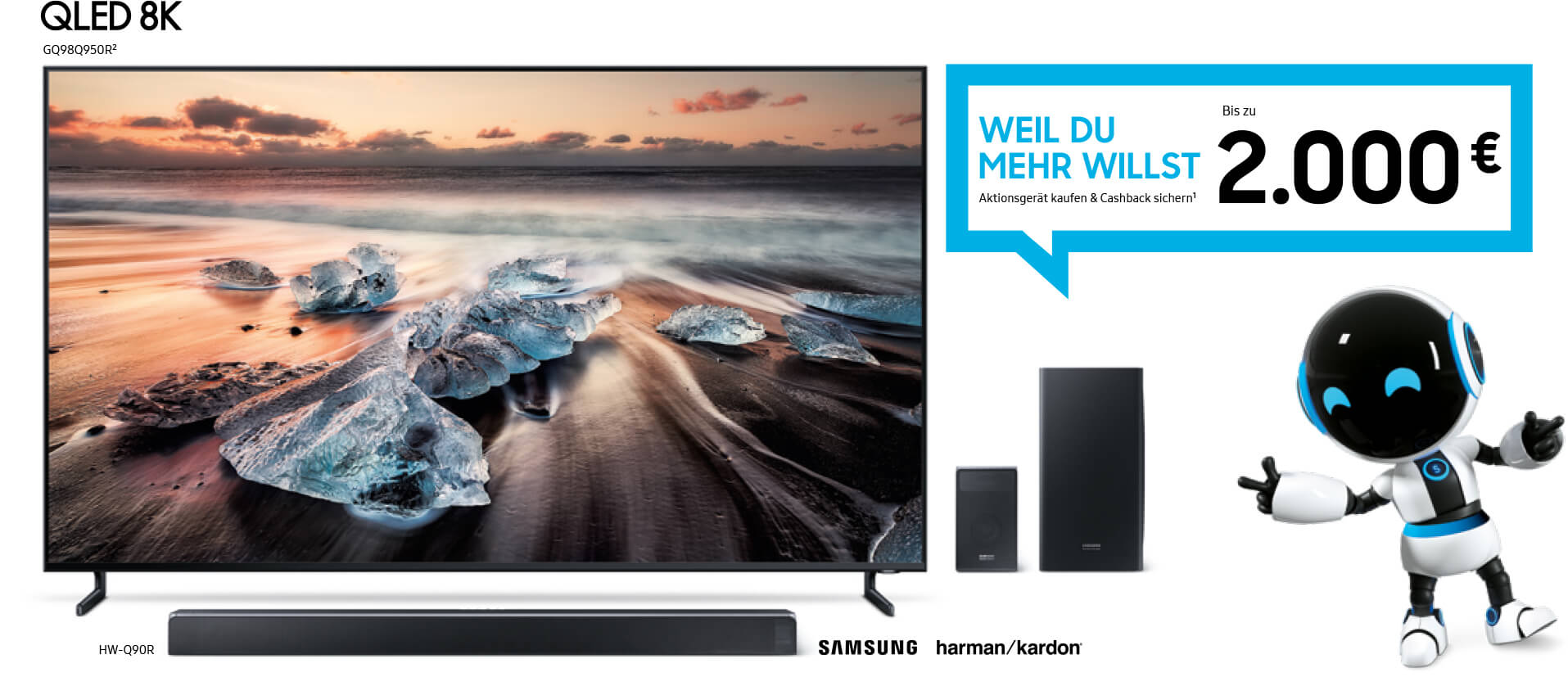 Samsung Superdeals für QLED, Frame und Serif TV Februar 2020