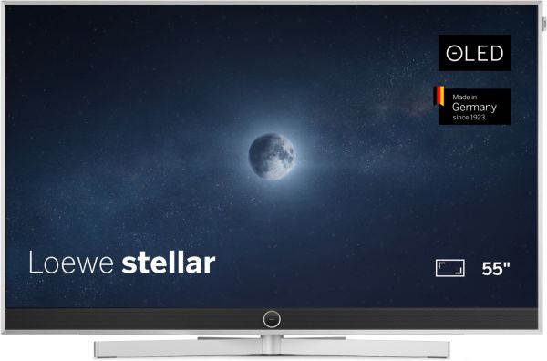 Loewe stellar 55 dr+ OLED-TV mit 1TB HDD | 55" (139cm) concrete